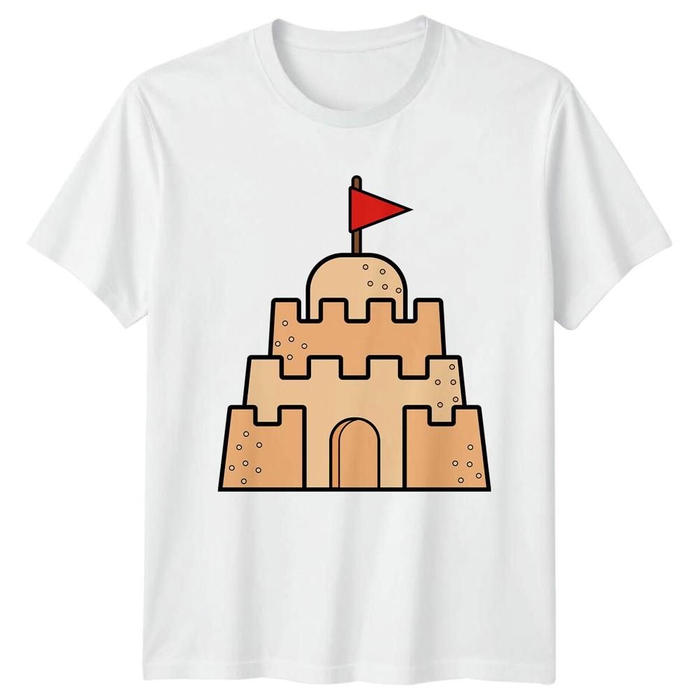 Sandcastle Beach Hobbies Unisexs TShirt Unisexs Tee Graphic Unisex Top S
