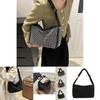 Fashionable Trendy Shiny Rhinestone Tote Bag For Women Elegant Shoulder Crossbody Handbag