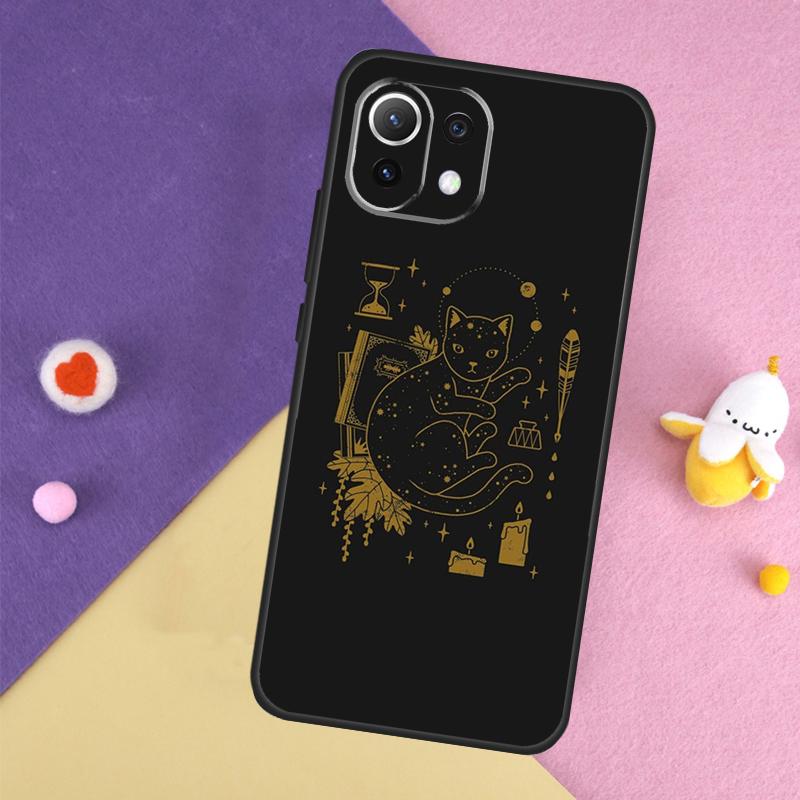 Witchcraft Witch Cat Case For Xiaomi 13 14 15 Ultra 11T 12T 13T 14T Pro POCO X7 Pro X3 X5 X6 F5 F6 M6 Pro Cover