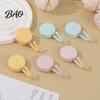 Kitchen Organizer Accessories 10PCS Adhesive Hooks, Decorative Multi-colored Plastic Wall Hangers, No Cabinet Door Hangers Drilling Required Colorful