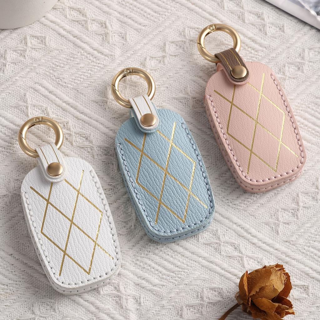 Customized for Genesis key cover New and old Lawns Genesis leather bag buckle case High-end