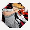 1pc Bakugo Katsuki Outdoor Umbrella - Automatic Opening/Closing, Portable 3-Fold Design with 8-Rib Iron Frame - Perfect Gift for Fans, Travelers, Dail