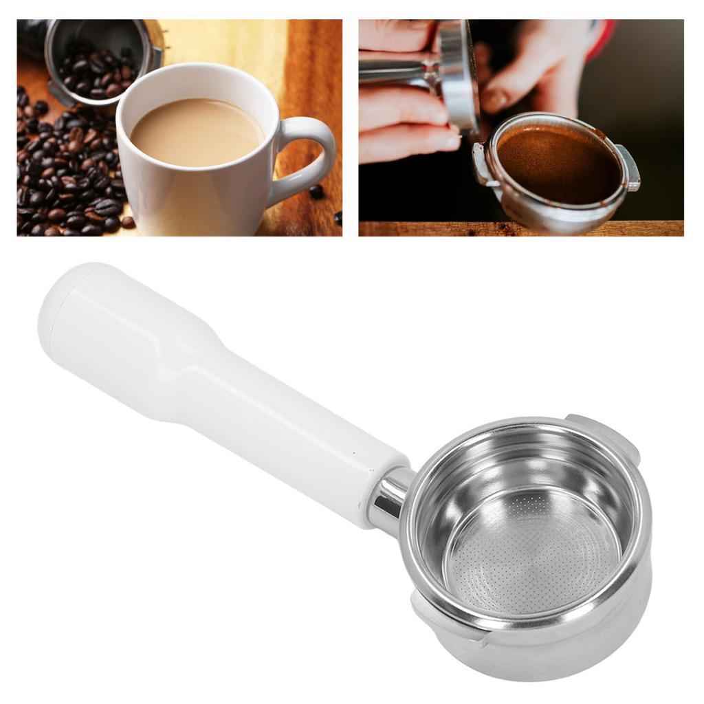 58mm Portafilter Bottomless Portafilter 2 Ears Stainless Steel Detachable Coffee Machine Accessory for   9 Series