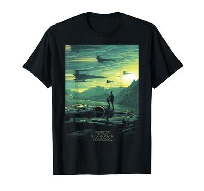 Poe Dameron Awakening Poster T-Shirt