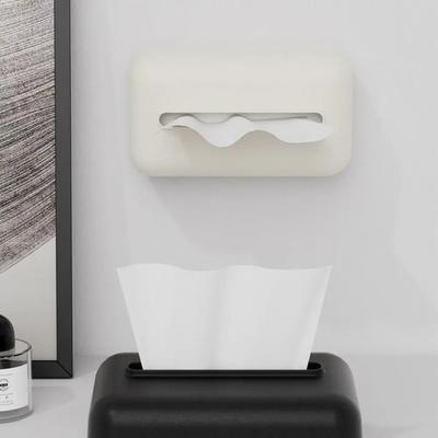 Light Luxury Solid Color Tissue Box Cover Reusable Silicone Wet Wipe Box Holder Soft Waterproof Paper Holder Tissue Storage