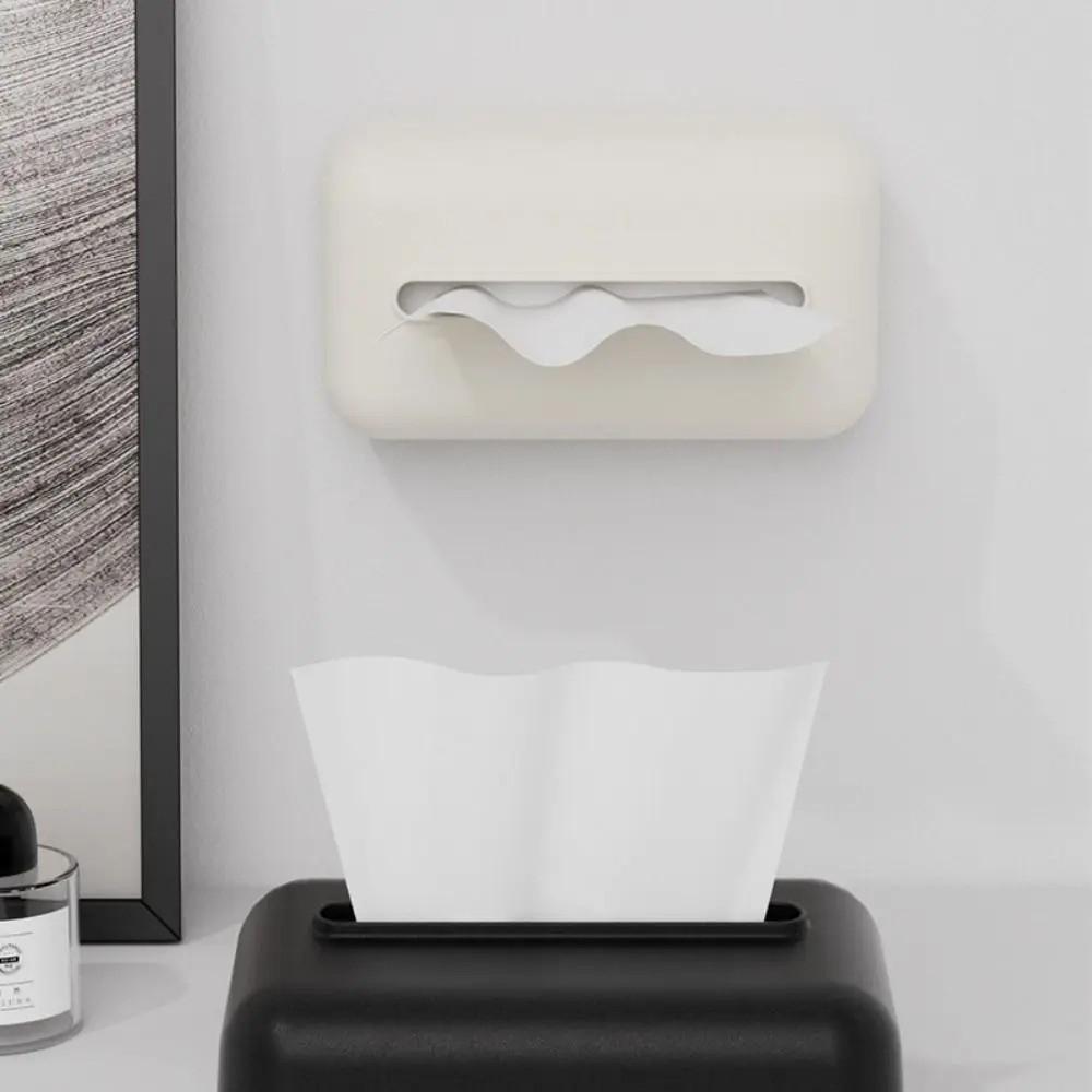 Silicone Wet Wipe Box Holder Reusable Paper Holder Light Luxury Tissue Box Cover  Tissue Storage