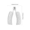 Plastic Finger Guard for Vegetable Slicer Hand Protection Safety Clip for Slicing Shredding Chopping Kitchen Accessory