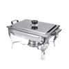 Stainless Steel Buffet Food Warmer Removable Pan Alcohol Stove