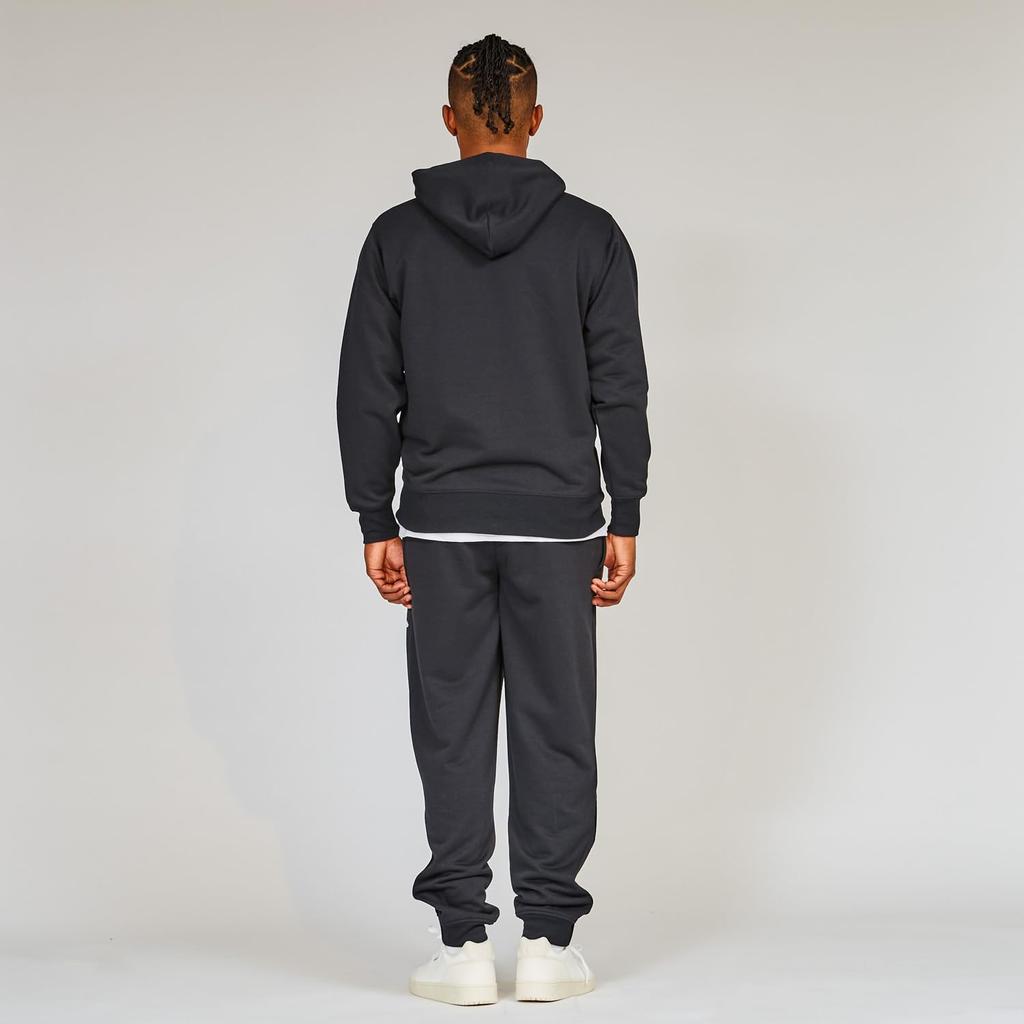Champion Long Sleeve Fleece Hooded Sweatshirt with Graphic Men's Quick-Drying Print, Basketball, Black, C3-AB115