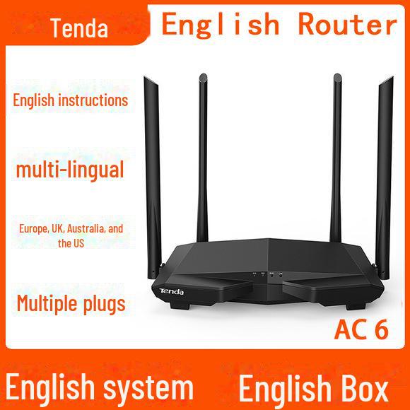 Tenda S105 5-Port 100Mbps Home Network Switch & Cable Splitter