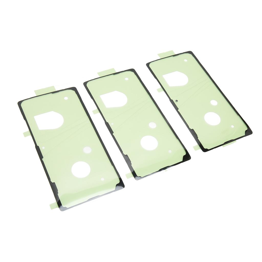 Battery Back Cover Sticker Pre Cut Double Sided Phone Battery Rear Cover Adhesive for Galaxy Note 20 Ultra 5G N986 3pcs