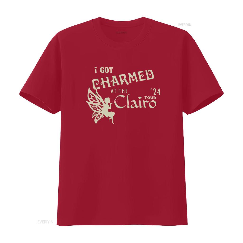 Charmed Fairy Design Ich Habe Es Auf Der Clairo 24 Tour Merch T-Shirt Vintage Dehnbar Lässig Stilvoll Vielseitig