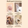 1 Pcs Pet Paws Trimmer Low Noise Rechargeable Electric Trimmer with LED Light Lubricating Oil Brush Safe Cat Dog Clippers