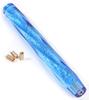 LifePalette Universal Crystal Shift Octagonal with Bubble Includes 3 Adapters Knob, Bubble, Twist, 400mm, Filling, (Blue)