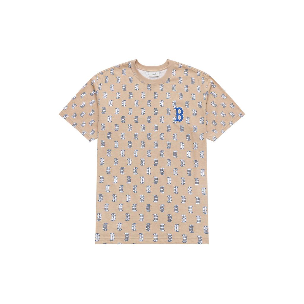 MLB Boston Red Sox T Shirt Unisex Light Sand Brown 3ATSM1133-43SAL