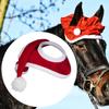 Christmas Hat for Horse, Farm, Red Winter Halloween, Christmas Horse Costume, Headwear