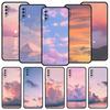 Pink Cloud Summer Sunset Glow Case For Samsung A56 A36 A26 A54 A52 A24 A14 A50 A72 A70 A06 A12 A22 A34 A42 A32 A04s A16 5G Cover