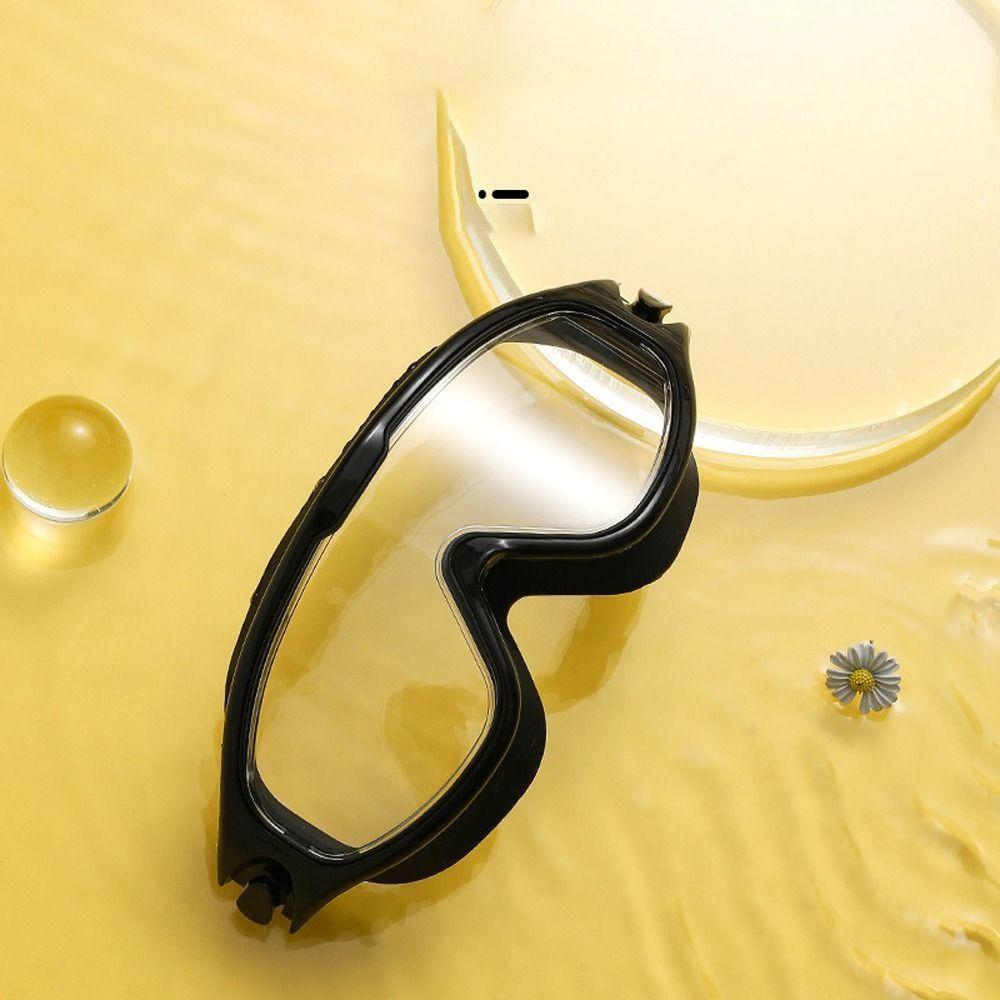 Frame Silicone Flat Light Wide Vision Diving Eyewear Swimming Glasses Swimming Goggles Swim Eyewear