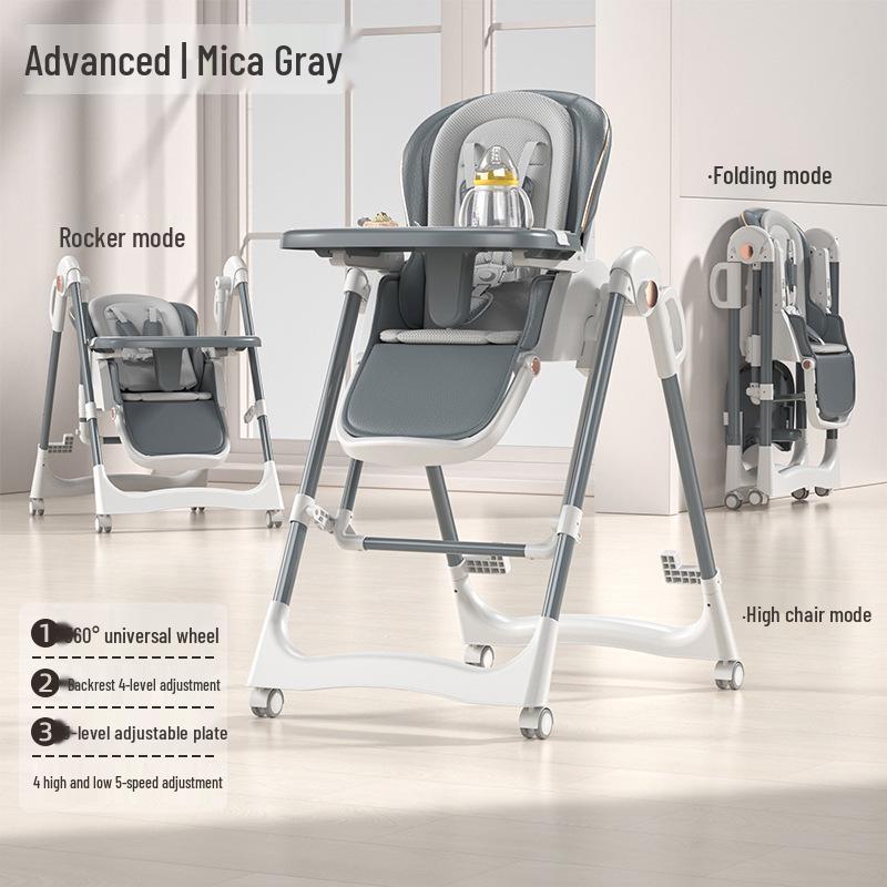 Multifunctional Portable Baby Dining Chair: Foldable, Home & Travel-Friendly.
