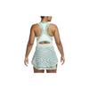 Nike Court Dri-FIT Slam Figurbetontes Ärmelloses Badmintonkleid Damen Kleider Hellgrün DR9739-394