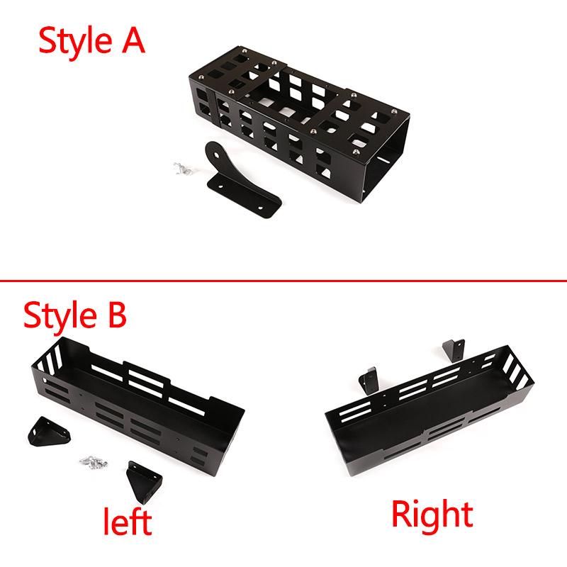 For Land Rover Defender 110 2020 2021 2022 2023 2024 Aluminum Car Trunk Storage Basket Capacity Box Car Accessories JWW3