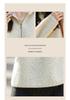 100% Wool Loop Yarn Half-Zip Hooded Sweater - Autumn/Winter Casual Warm Style