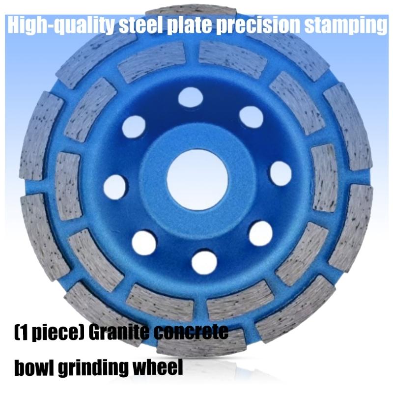  Heavy Duty Metal Grinding Wheel Cup Grinding Wheel Metal Polishing Tool for Milling Cutter Sharpening Grinder Disc