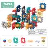 Color Window Ball Track Building Block Large Particle Building Block Slide Ball Assembly Track Children'S Toy
