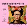 Federa Cuscino Artistica Anime F-Frida K-Kahlo Comfort Divano Letto Seta elegante Cerniera invisibile Personalizzata Copricuscino Decorativo