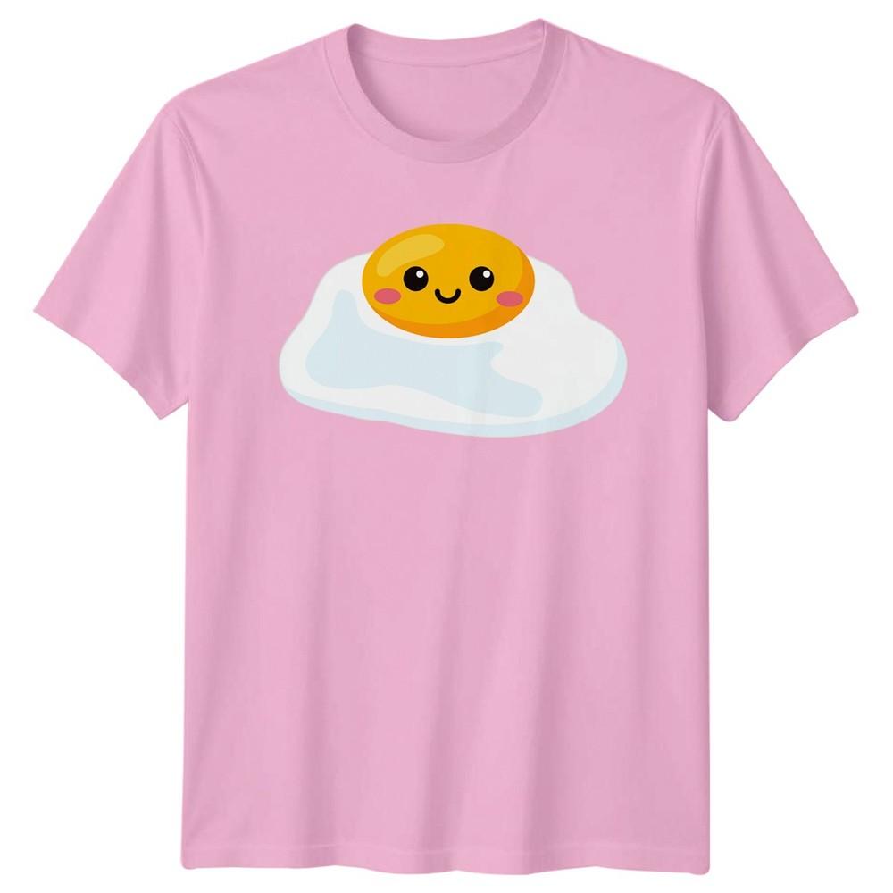 Sunny Side Up TShirt Kawaii Egg Breakfast 42nd Birthday Gift For Him And Her