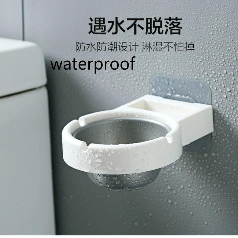 Ashtray Tinplate Ashtray Plastic PP Simple Fashion Style Nordic Style Household Ktv Hotel Stainless Steel Cigarette Ashtrays