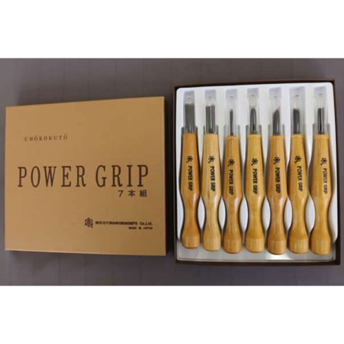 Miki Akira Cutlery Power Grip Carving Knife Set of 7 800077