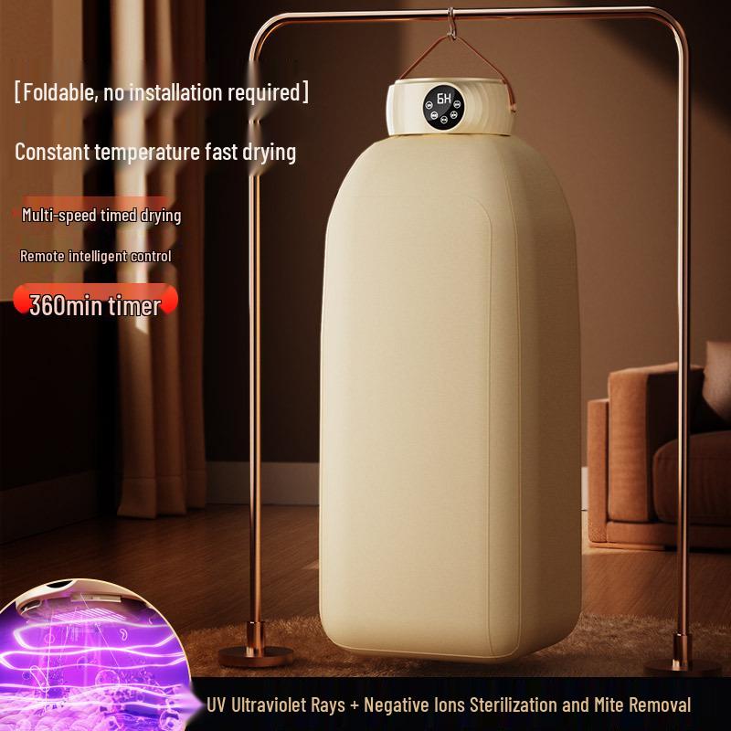 

110V Portable Foldable Clothes Dryer – Large Capacity for Household & Dormitory Use