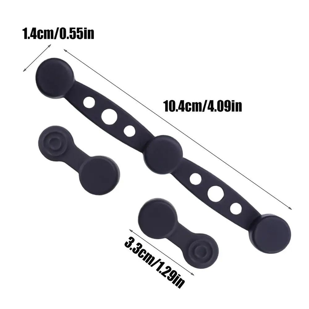 Reusable Air Fryer Magnetic Silicone Buckle Fixation Device Non-Scratch Design Magnetic Paper Holder Removable High Temperature