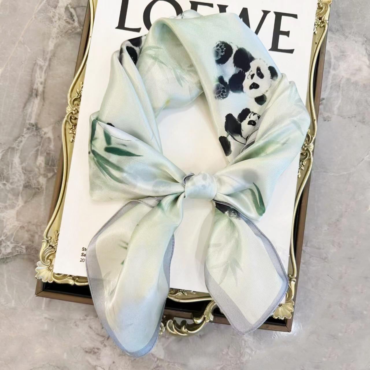 

New 100% Natural Silk Scarf Square Female Fashion Beach Pashmina Women Shawl Wraps Bandana Ladies Scarves Foulard Echarpe schals Real Silk 65x65cm