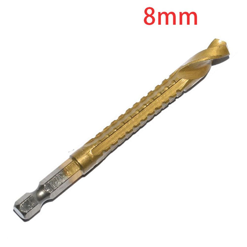 Drill Bit Multifunction Punch Tools Titanium Plating