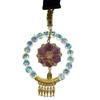 Cultural & Creative Sunflower Song Brocade Crystal Beads Car Hanging Ornament - Festival Koi Abundance Pendant