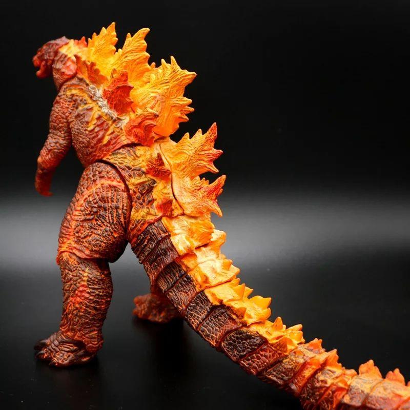 Exquisite Burning Godzilla Actionfiguren mit beweglichen Gelenken zur Ausstellung und Dekoration