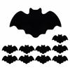 10Pcs Heat Resistant Bat Shape Table Mat Creative Place Mat Halloween Dining Mat  Home Decoration