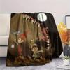 Over the Garden WallFlannel Blanket, High Quality Comfortable for All Seasons, Home Decor, Warmth and Comfort