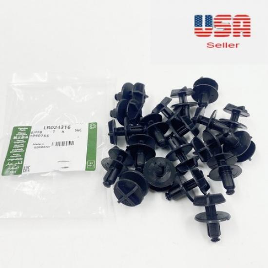 20Pcs LR024316 Battery Cover & Cowl Panel Clip For Land Rover Range Rover