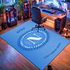 SSC Napoli Logo Teppich für Wohnzimmer Schlafzimmer Zuhause Sofadekoration, Kinderspiel Rutschfeste Bodenmatte