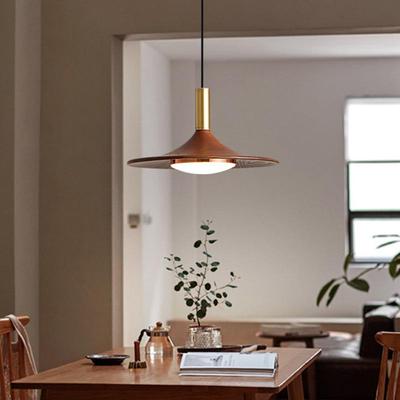 Retro Wabi-Sabi Japanischer Baumstamm-Stil Kronleuchter für Esstisch oder Bar