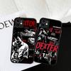 Dexter Morgan Phone Cases For IPhone 16 15 14 Plus 13 12 11 Pro Max Matte Oft Bumper Phone Cover