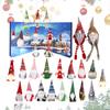 24-day Christmas Countdown Calendar Christmas Advent Calendar Gnome Dolls Plush Toy 2026 New Year Holidays Kids Party Gifts Box