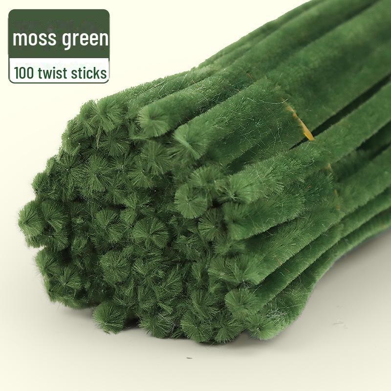 

Красочный букет из палочек-скруток 8 мм ручной работы для поделок, творчества и занятий в детском саду