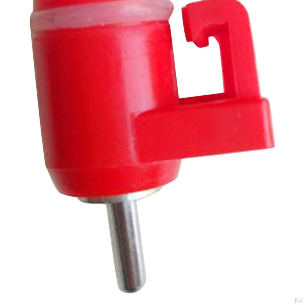 Pack Automatic Chicken Waterer Poultry Feeders Hen Duck Screw Style