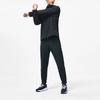 Li Ning Fitness Series Solid Color Cuffed Fleece Water-Resistant Knitted Sports Pants Men Pants Black AYKT631-1