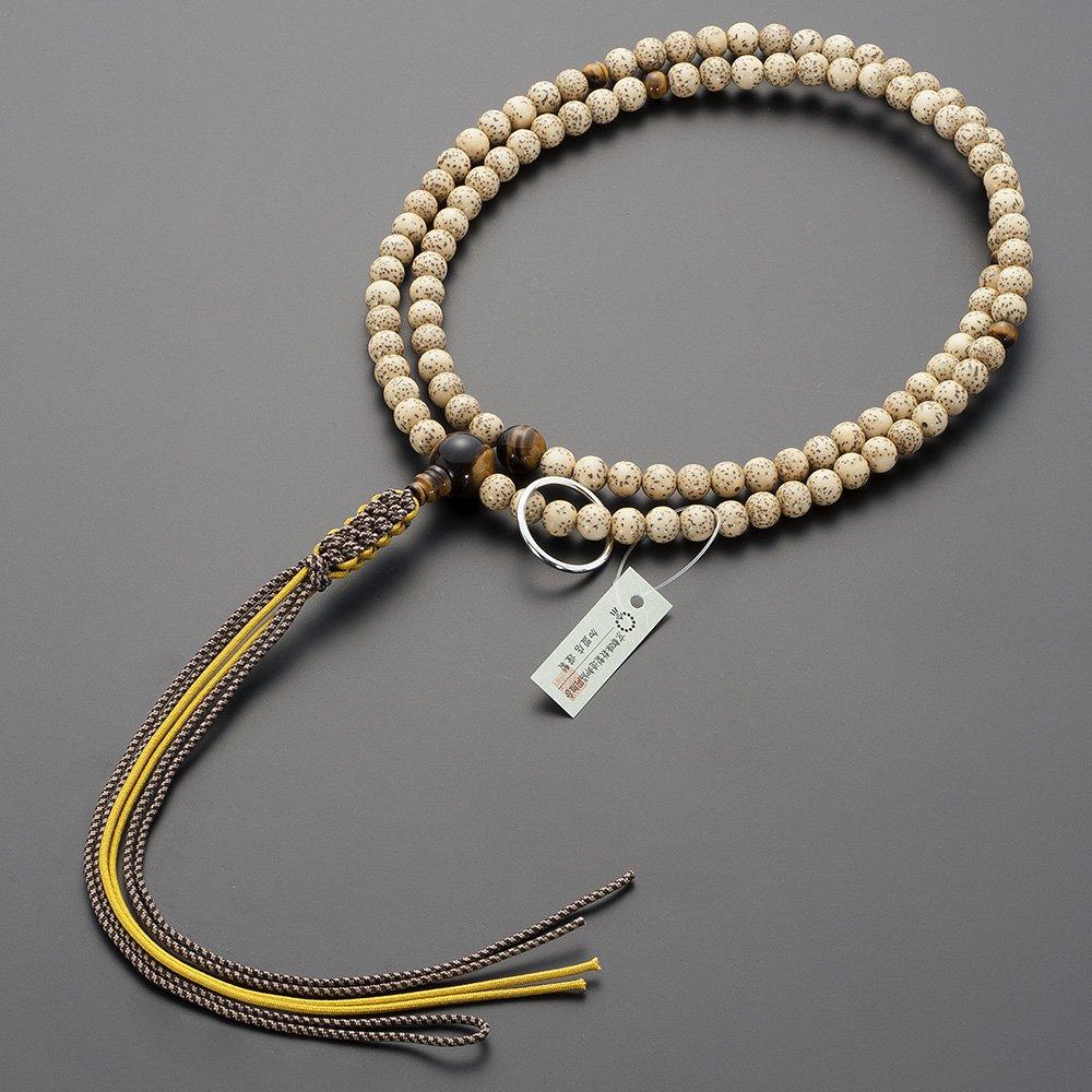 Takita Shoten Buddhist Altar Soto Zen Buddhist Prayer Beads Star Moon Bodhi Tree and Eye Silk Cord Tassel Prayer Zen Formal Prayer Beads of