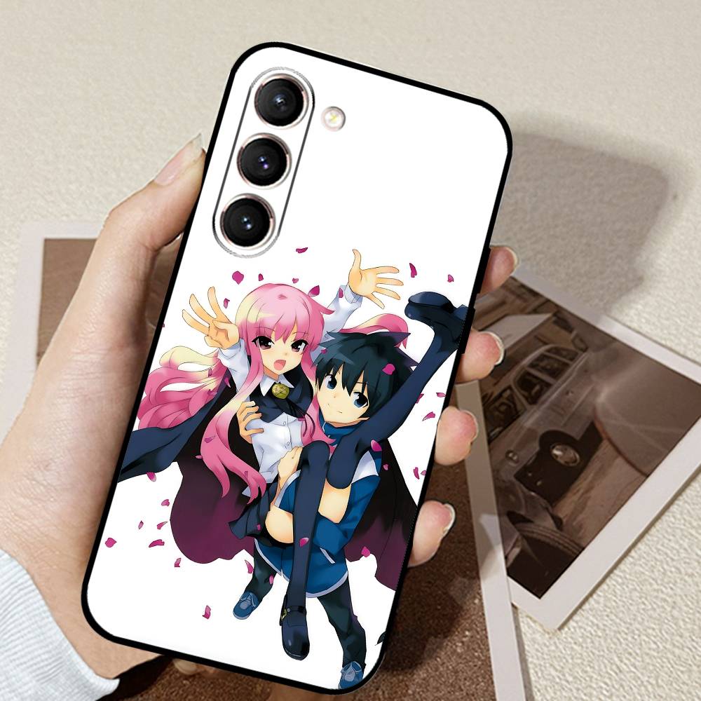 Zero No N-TsukaimaS Phone Case Black Ultra-thin Shockproof Case For Samsung S24/S25/S22/S30/Note20/Lite/Ultra/5G/Plus/FE